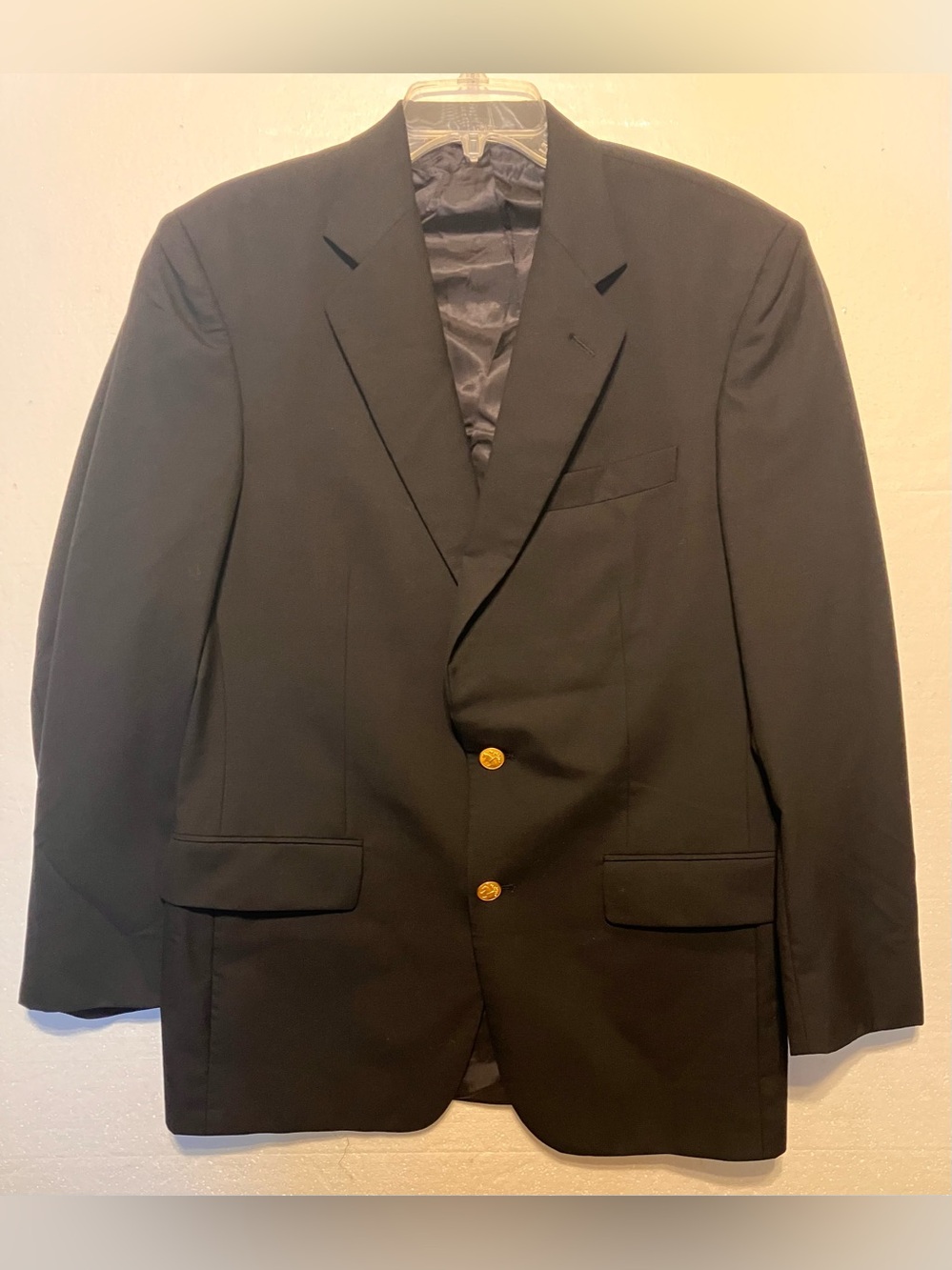 Brooks Brothers 38R Brooksease Jacket Lori Piana Super 120’s Wool